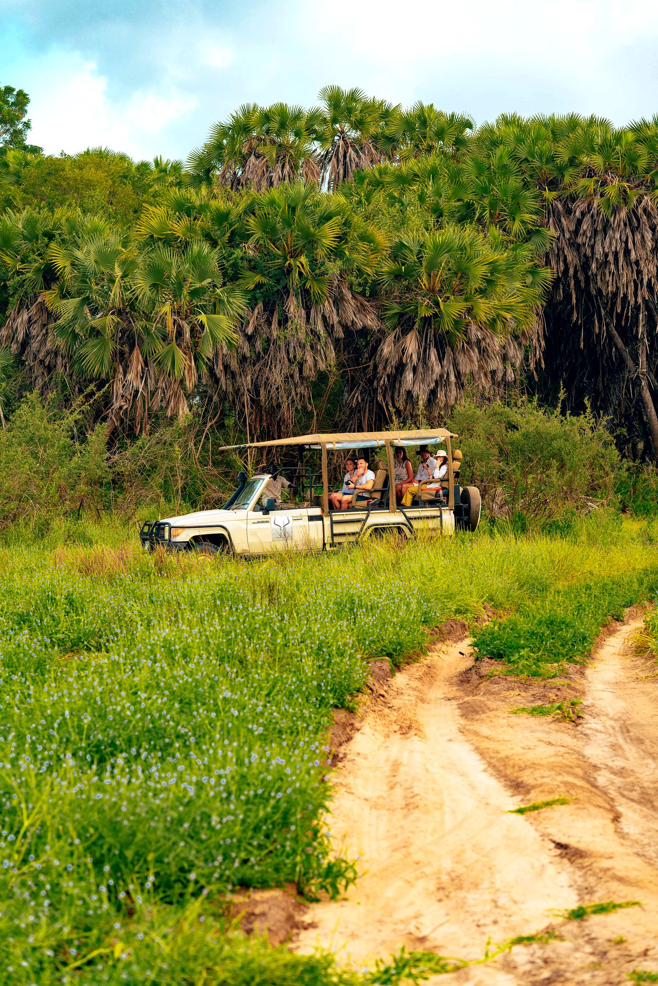 Safari game drive vehicle, South Luangwa National Park