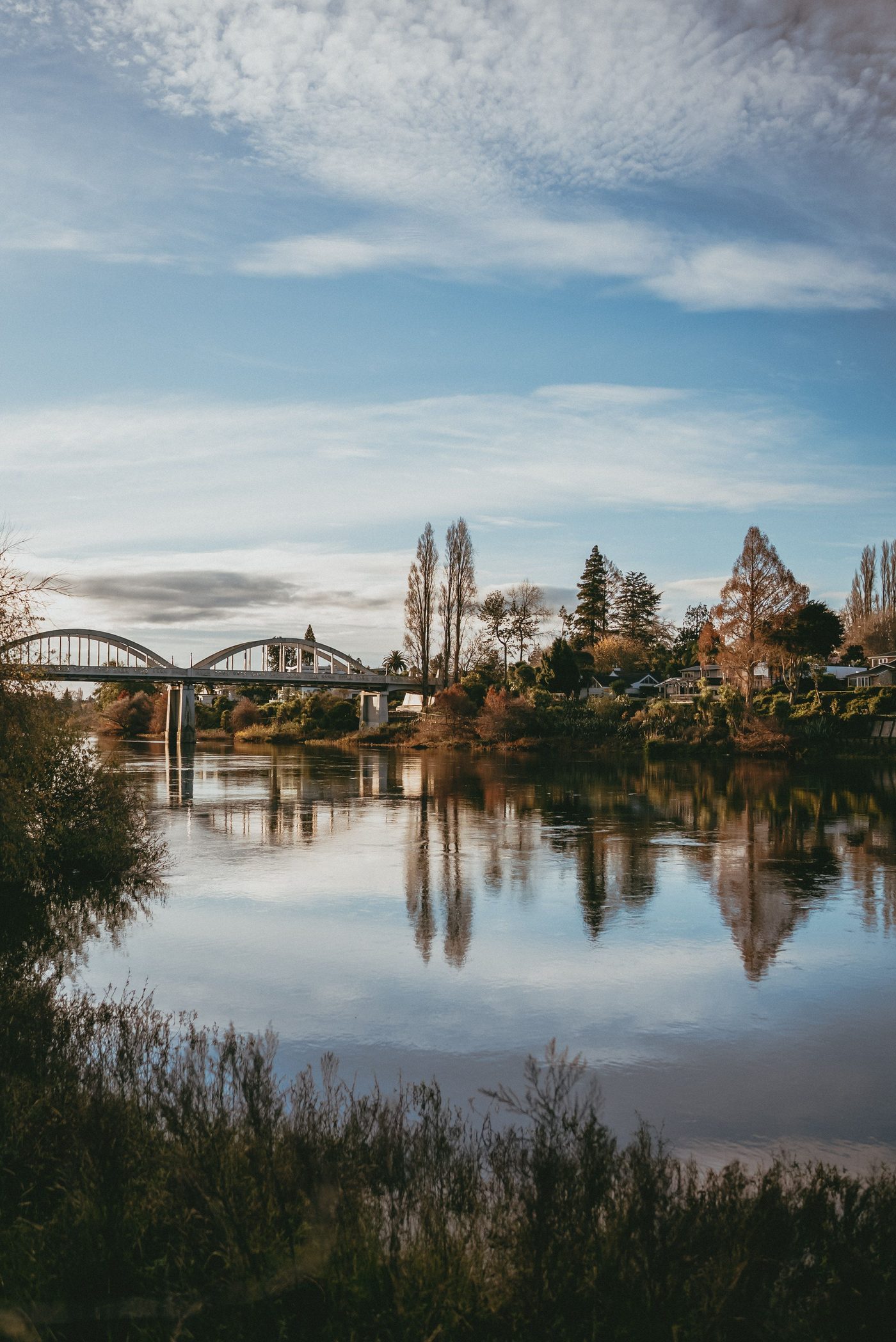 Waikato River and Fairfield Bridge, Hamilton