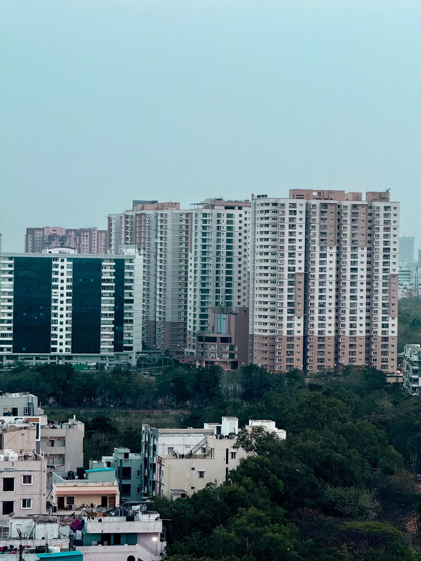 Hyderabad skyline