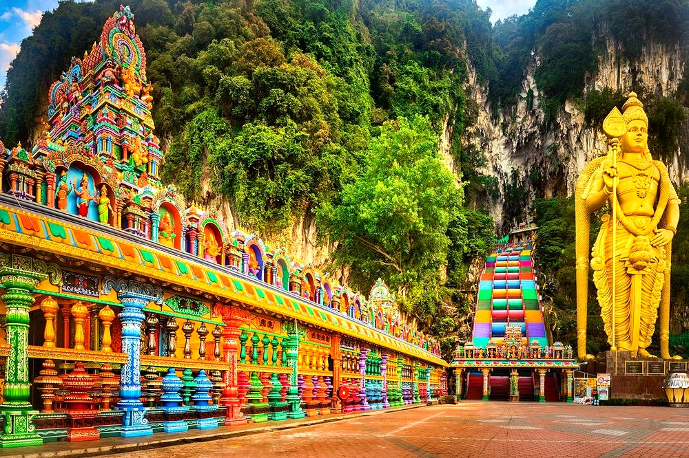 Batu Caves, just outside Kuala Lumpur