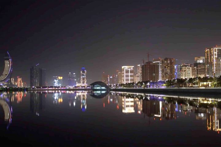 Lusail city view, Qatar