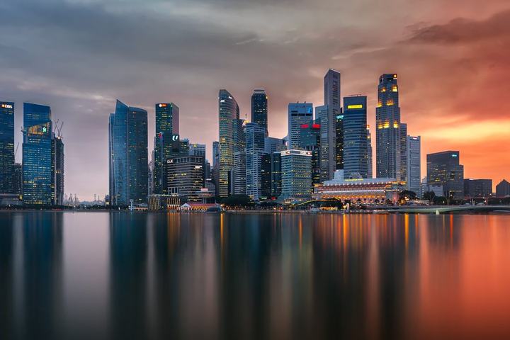 Marina Bay Sands skyline, Singapore